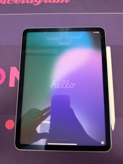 Ipad air 4th gen Sky Blue (64gb)