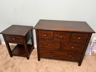 Pottery Barn Twin Trundle Bedroom Set – Bed, Dresser, Nightstand + Trundle Mattress