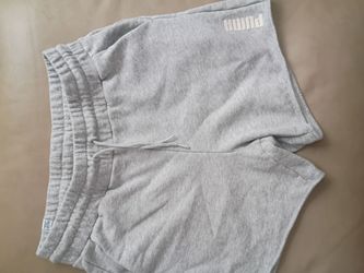 Puma light gray shorts (S)