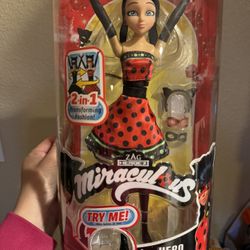 Lady Bug Spin Dress Doll 
