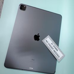 Apple IPad Pro 12.9 Inch 5th Gen Tablet - Only $1 Today Pay The Rest Later! 