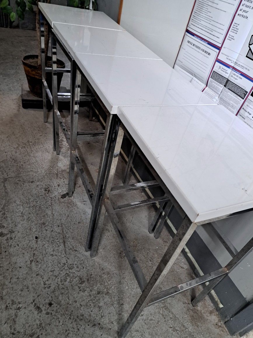 Furniture Bar Stools 4 IN White