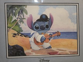 Disney “Elvis Stitch” Special Edition Lithograph (2002) – $50
