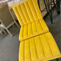 Yellow Recliner Chairs  Brand New In The Box
