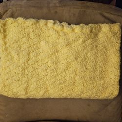 Nice Crib Blanket With Scallops New