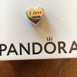 Pandora “Words Of Love” Charm NEW