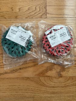 Set of 4 Glitter Snowflake Coasters