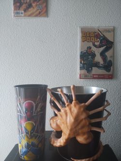 Deadpool/Wolverine Cup- Alien Popcorn Tin