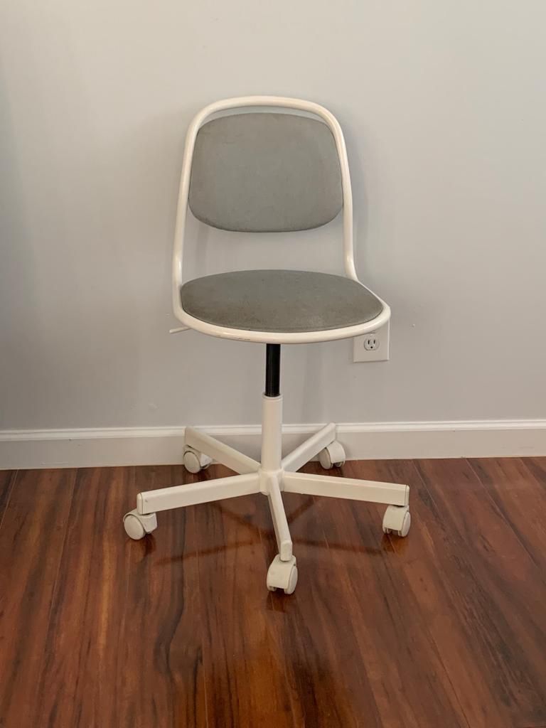 White Desk Chair