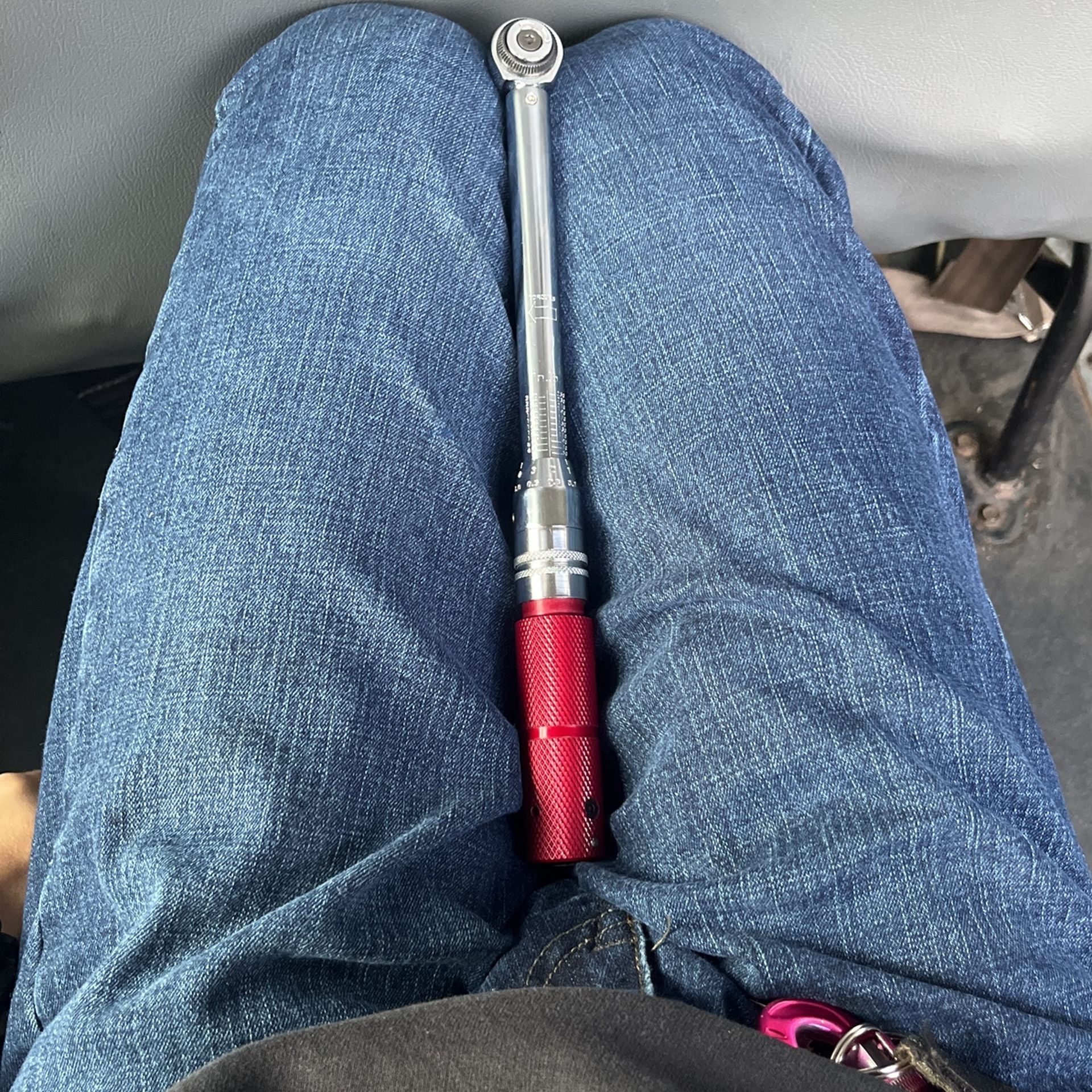 Mac Tools Red Grip Sliver Body 1/4 Torque Wrench