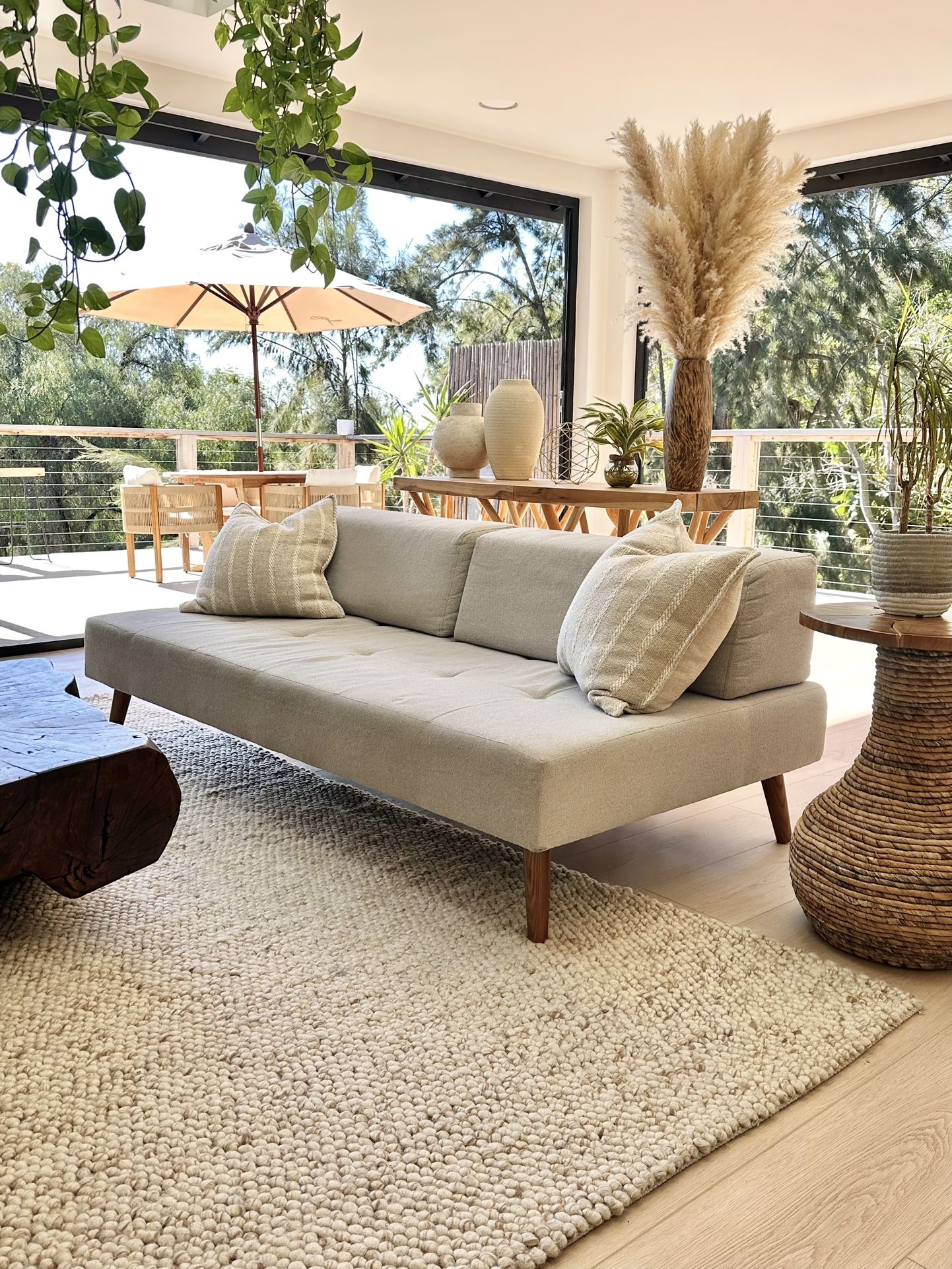 Modern West elm couch sofa daybed for Sale in San Diego, CA - OfferUp
