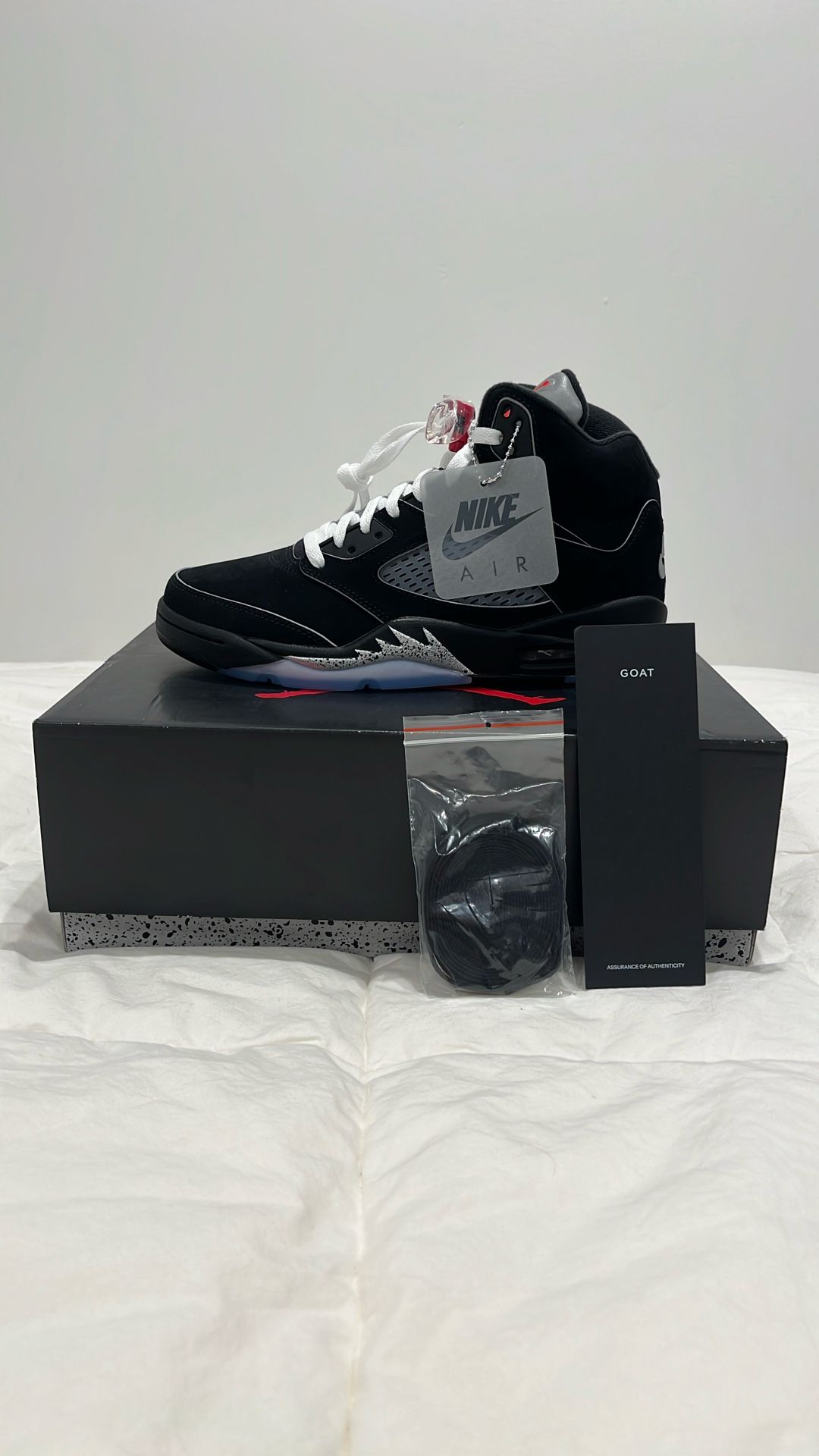 NEW Air Jordan 5 Retro OG Metallic 9.5