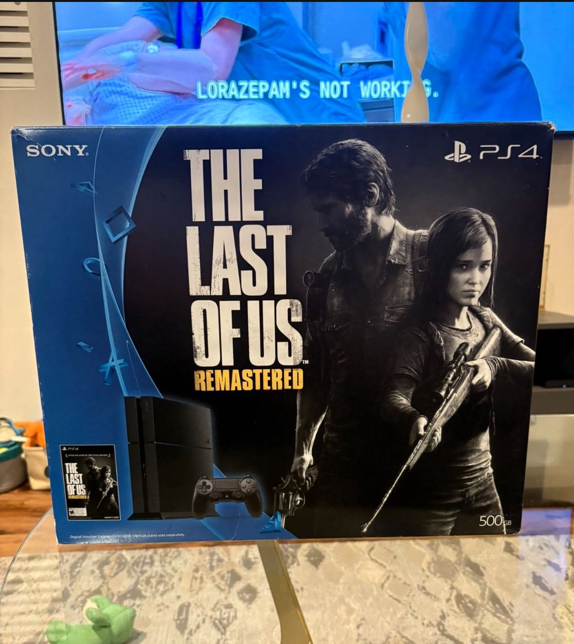 🎮 PlayStation 4 Console – Last of Us Remastered Edition (Serial Matching) 🕹️