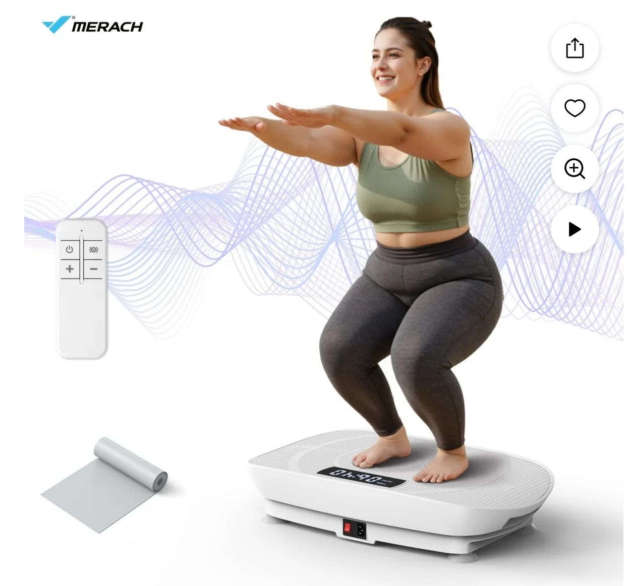 MERACH Vibration Plate Exercise Machine