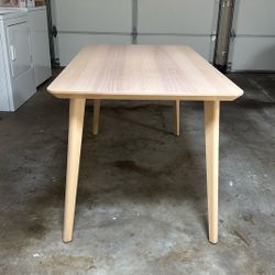 Dining Table (seats 4, up to 6) 55 1/8” x 30 3/4” x 29 1/8”