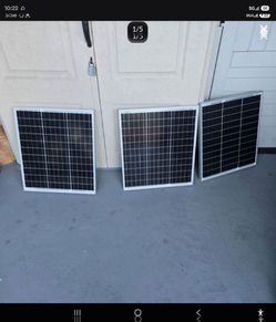 (New) Renogy 50 watt solar panels 25 eatch