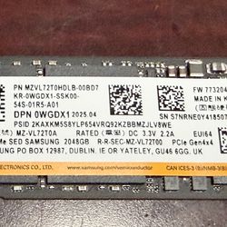 Samsung SSD 2TB