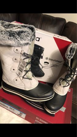 Chooka Insulated Winter Snow Boots Size 10