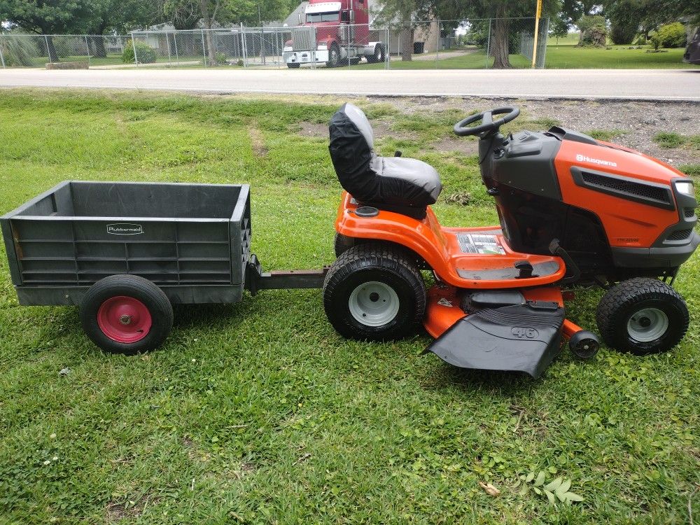 Husqvarna 46 inch online cut riding mower