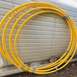 1 in. IPS Underground Yellow Polyethylene Gas Pipe