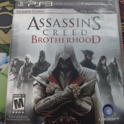Assassins Creed Brotherhood Playstation 3/PS3 (Read Description)