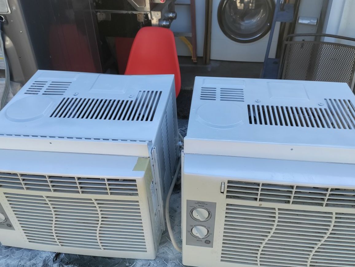 Like New GE 5000 BTU Window Units Work Perfect With Warranty