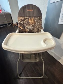 Cosco Simple Fold High Chair Baby Chair Realtree camouflage edition