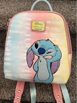 Disney Loungefly Stitch Tie-Dye Mini Backpack
