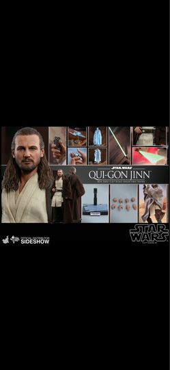 Hot toys Star Wars qui-gon jinn 1/6th scale