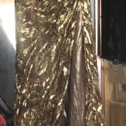 Cheetah Print Dress Size 1/2