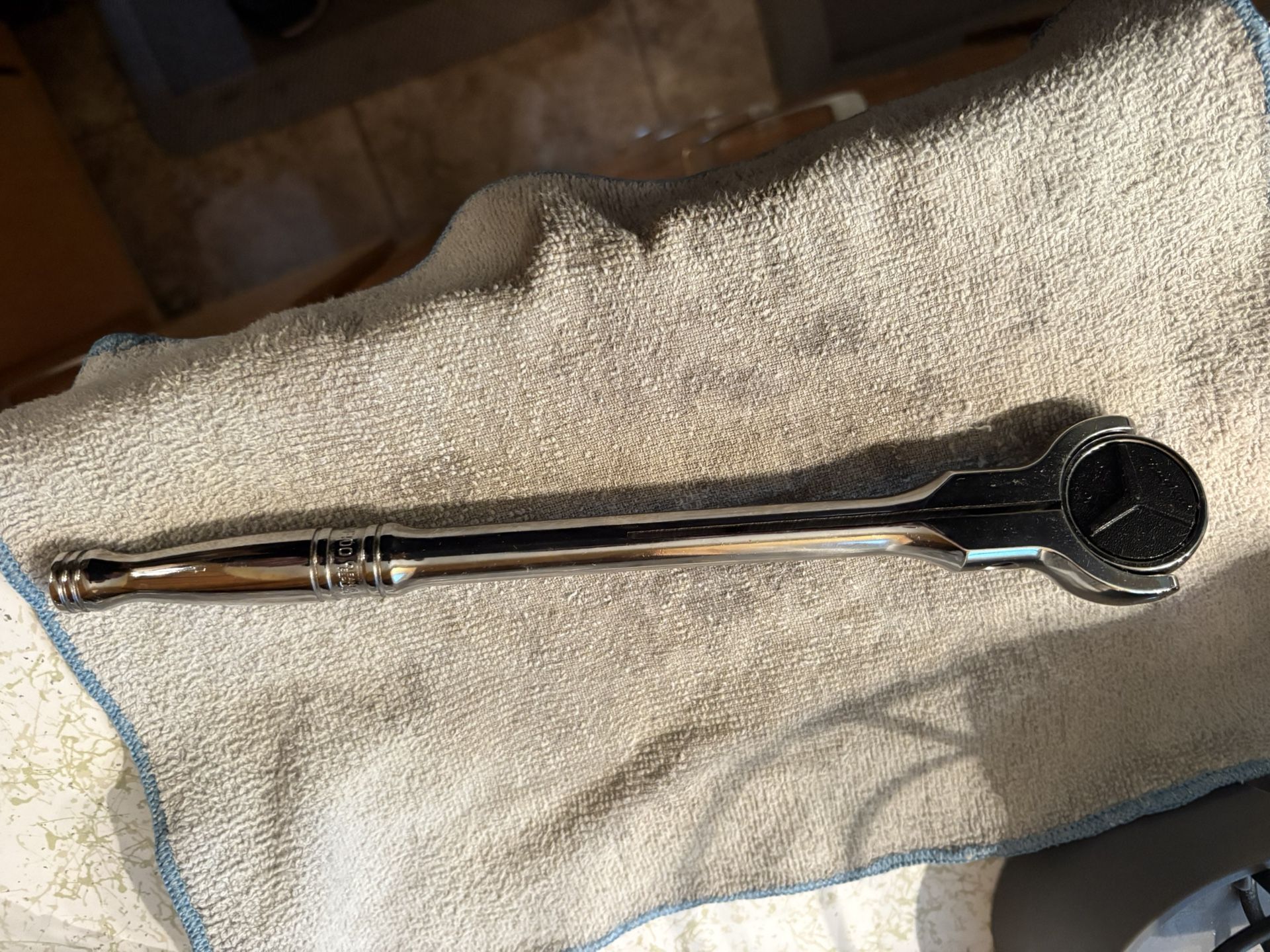 Snap On Round Swivel Head Ratchet