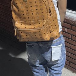 Mcm Large Backpack Authentic