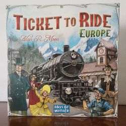 Ticket To Ride: Europe (7.5 on BGG)