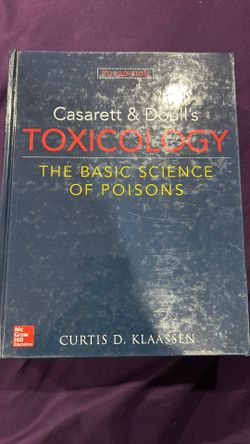 Toxicology Textbook (9th edition)
