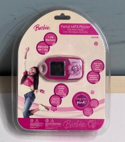 Barbie Petal MP3 Player W Photo Viewer 1GB New Sealed Blister Pack