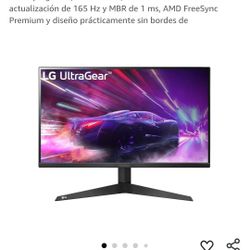 Monitor LG 165 Hz 
