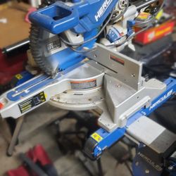 Hercules 12-inch Dual-Bevel Sliding Compound Miter Saw w/ Stand