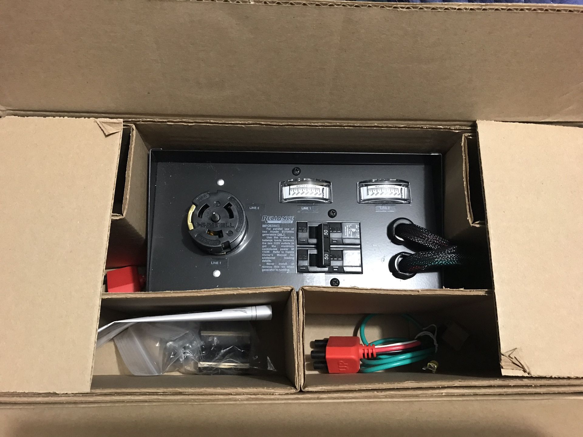 Honda Parallel Kit For EU7000IS Inverter Generators New Free 50amp