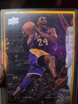 Kobe Bryant Upper Deck Lakers #24 Basketball Card