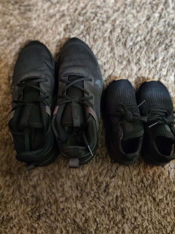 Ladies 9.5 Nike/Child's size 10 Adidas
