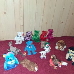 Beanie Babies I Have 14 Different Characters Of The Beanie Babies 