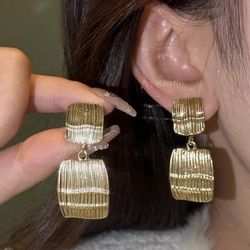 Clip on earrings  gold tone