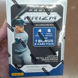 ⚾️⚾️⚾️2021 Prizm Baseball Blaster Box Brand New Unopened Factory Sealed‼