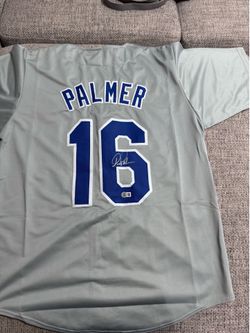 Dean Palmer Signed Autograph Custom Jersey- Beckett Coa - Texas Rangers