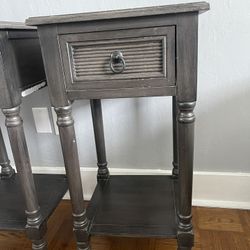 Corner/ Bedside Tables With Drawer