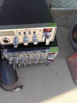 Cobra 25 LTD Classic CB Radio Lot of 2