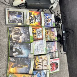 Xbox 360 Lot With Lots Of Games