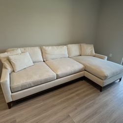 Cream Sectional Couch