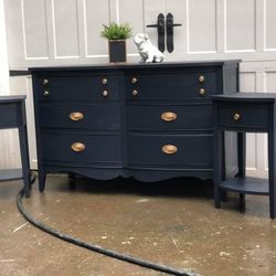 Dresser and Nightstands