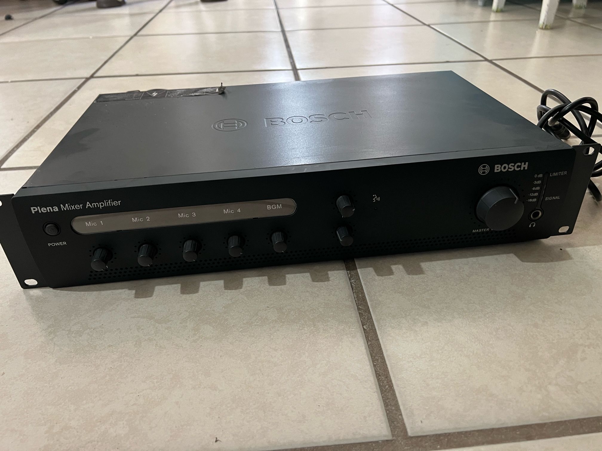Bosch Plena Amplifier